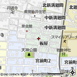 愛知県岩倉市泉町周辺の地図