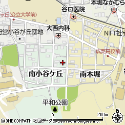 京都府福知山市南小谷ケ丘1302周辺の地図