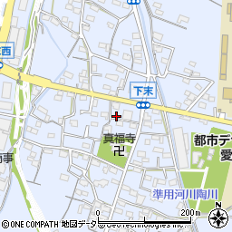愛知県小牧市下末1231周辺の地図
