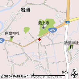 千葉県富津市岩瀬423周辺の地図