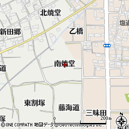 愛知県一宮市丹陽町重吉南焼堂周辺の地図