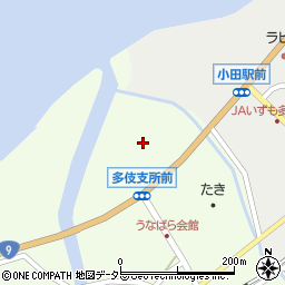 島根県出雲市多伎町小田73周辺の地図