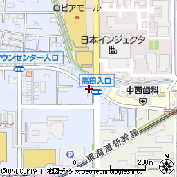 関口川橋周辺の地図