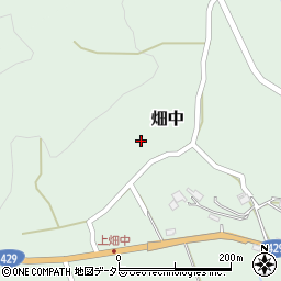 京都府福知山市畑中1058周辺の地図