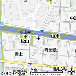 愛知県一宮市萩原町萩原松山13周辺の地図