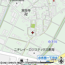 愛知県小牧市舟津2323周辺の地図