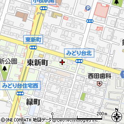 愛知県小牧市東新町55周辺の地図