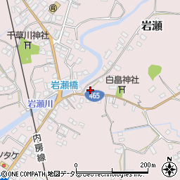 千葉県富津市岩瀬707周辺の地図