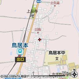 滋賀県彦根市鳥居本町687周辺の地図
