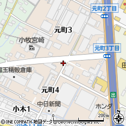 田辺塗装工業株式会社周辺の地図