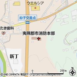 勝浦消防署大多喜分署周辺の地図