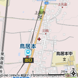 滋賀県彦根市鳥居本町619周辺の地図