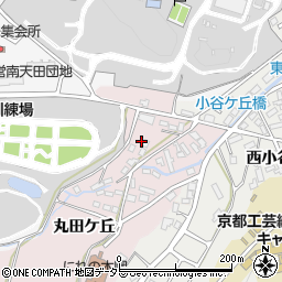 京都府福知山市丸田ケ丘周辺の地図