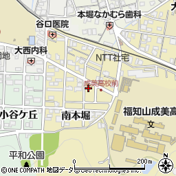 京都府福知山市堀1365-13周辺の地図