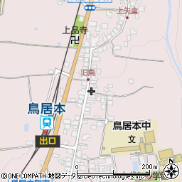 滋賀県彦根市鳥居本町695周辺の地図