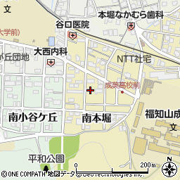 京都府福知山市南本堀1277周辺の地図