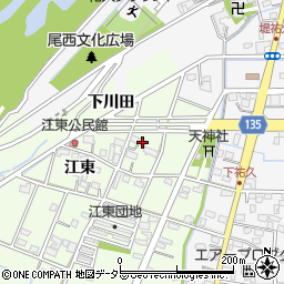 愛知県一宮市東加賀野井江東106周辺の地図