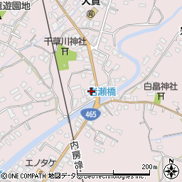 千葉県富津市岩瀬1057周辺の地図