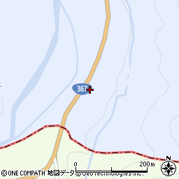 滋賀県高島市朽木栃生717周辺の地図