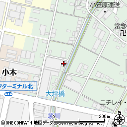 愛知県小牧市舟津1231-1周辺の地図