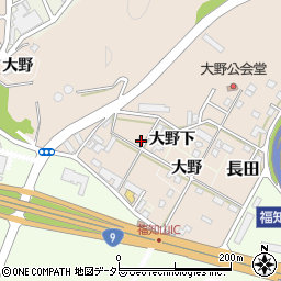 京都府福知山市大野下2764-2周辺の地図
