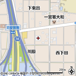 Ｋ’ｓデンキ一宮店周辺の地図
