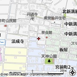 愛知県岩倉市鈴井町蔵前84周辺の地図