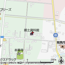 いすみ市郷土資料館周辺の地図