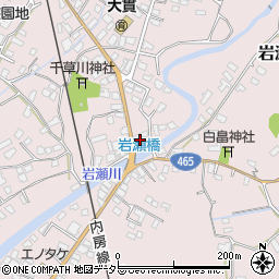 千葉県富津市岩瀬1067周辺の地図