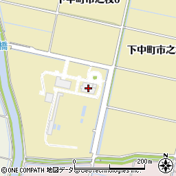 羽島市役所　浄化センター周辺の地図