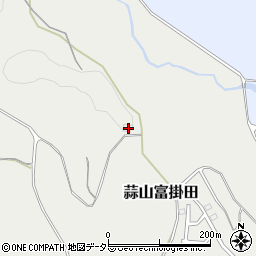 岡山県真庭市蒜山富掛田126-5周辺の地図