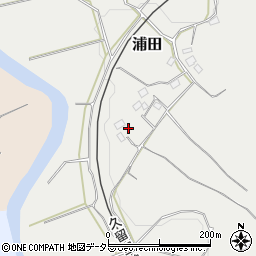 千葉県君津市浦田647周辺の地図