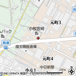 株式会社小牧宮崎周辺の地図