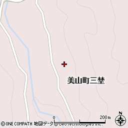 京都府南丹市美山町三埜（勧定ノ木）周辺の地図