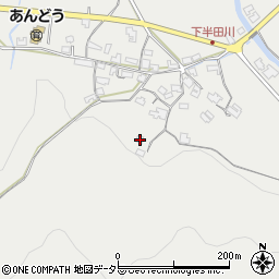 愛知県瀬戸市下半田川町38周辺の地図