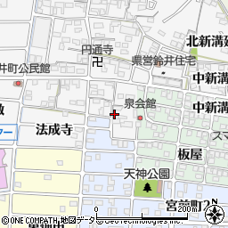 愛知県岩倉市鈴井町蔵前81周辺の地図