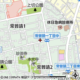 愛知県小牧市常普請1丁目237-4周辺の地図
