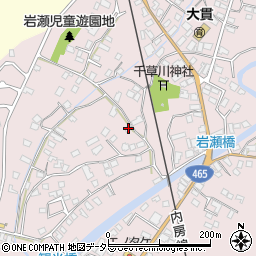 千葉県富津市岩瀬977周辺の地図