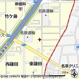 愛知県一宮市千秋町町屋蕪池周辺の地図