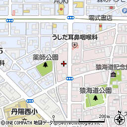 全労済愛知県本部一宮会館周辺の地図