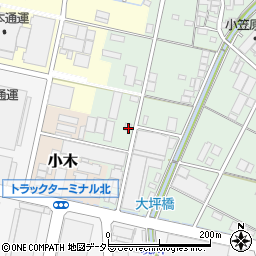 愛知県小牧市舟津1237周辺の地図