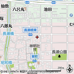 愛知県岩倉市東町東市場屋敷296周辺の地図