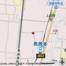 滋賀県彦根市鳥居本町582周辺の地図