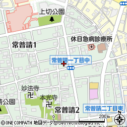 愛知県小牧市常普請1丁目237-1周辺の地図