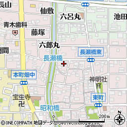 愛知県岩倉市東町東市場屋敷217周辺の地図