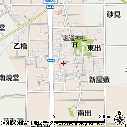 愛知県一宮市千秋町塩尻居屋敷周辺の地図