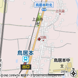 滋賀県彦根市鳥居本町701周辺の地図