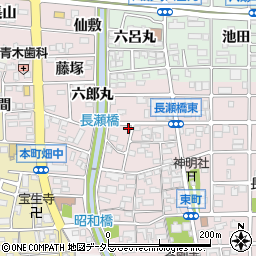 愛知県岩倉市東町東市場屋敷218周辺の地図