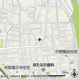 神奈川県小田原市蓮正寺周辺の地図