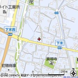 愛知県小牧市下末1203周辺の地図